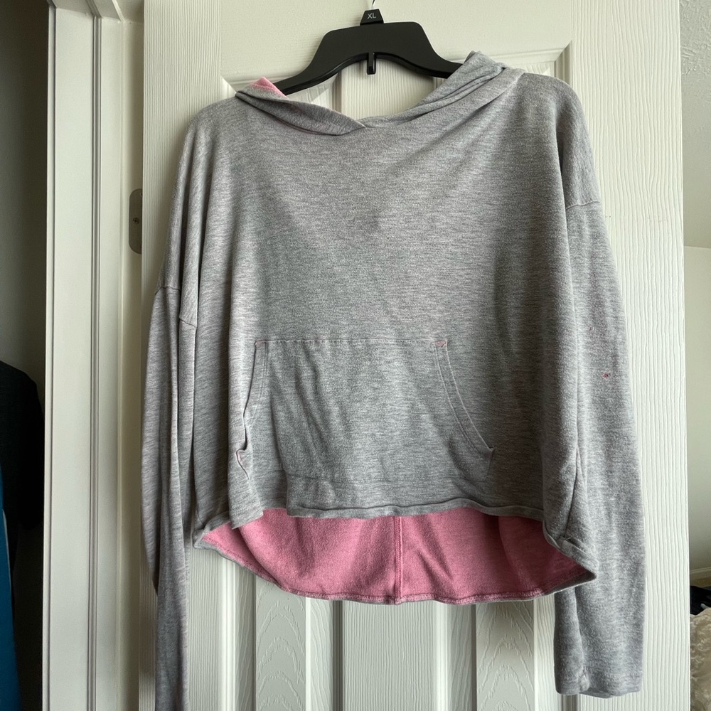 Crop top hoodie